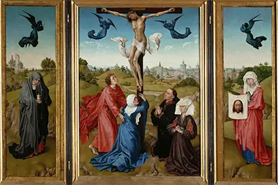 The Crucifixion Triptych Rogier van der Weyden